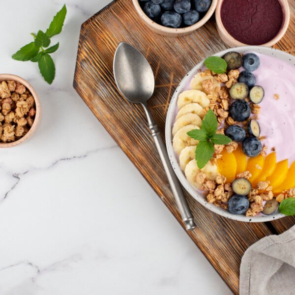 bowl of healthy breakfast
