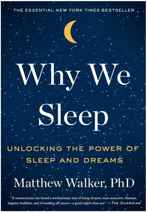 Why We sleep Book Cover